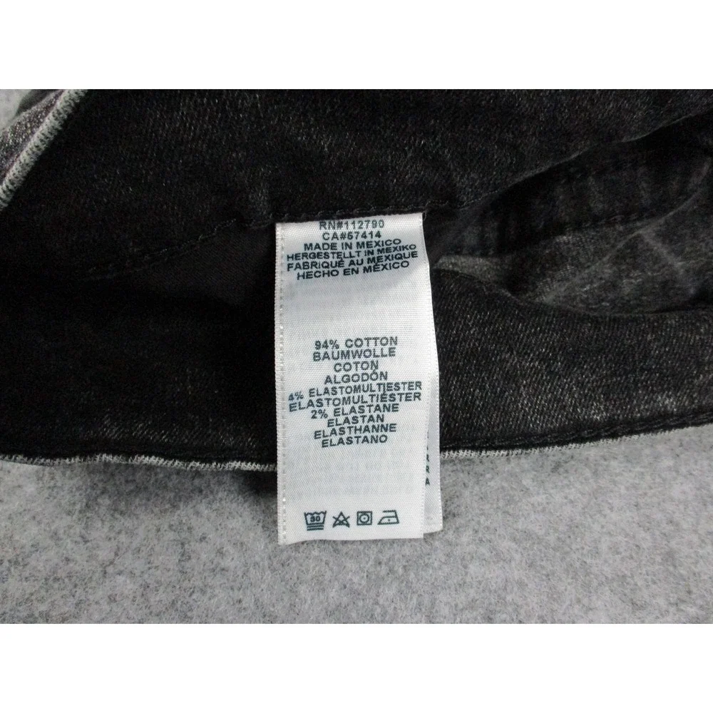 True Religion Jeans Mens 38 Gray Rocco Moto Relaxed Skinny Pocket Embroidery
